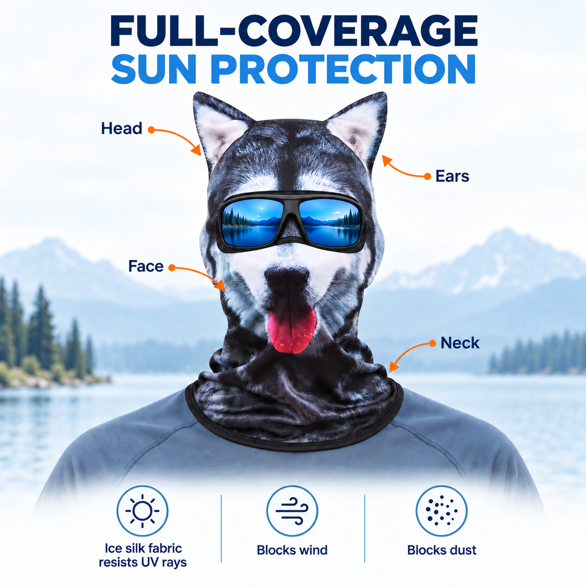 Reelclava™ Fishing Mask
