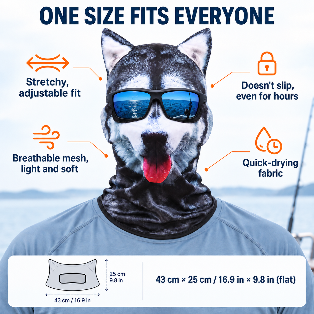 Reelclava™ Fishing Mask